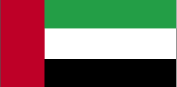 United Arab Emirates Embassy Flag